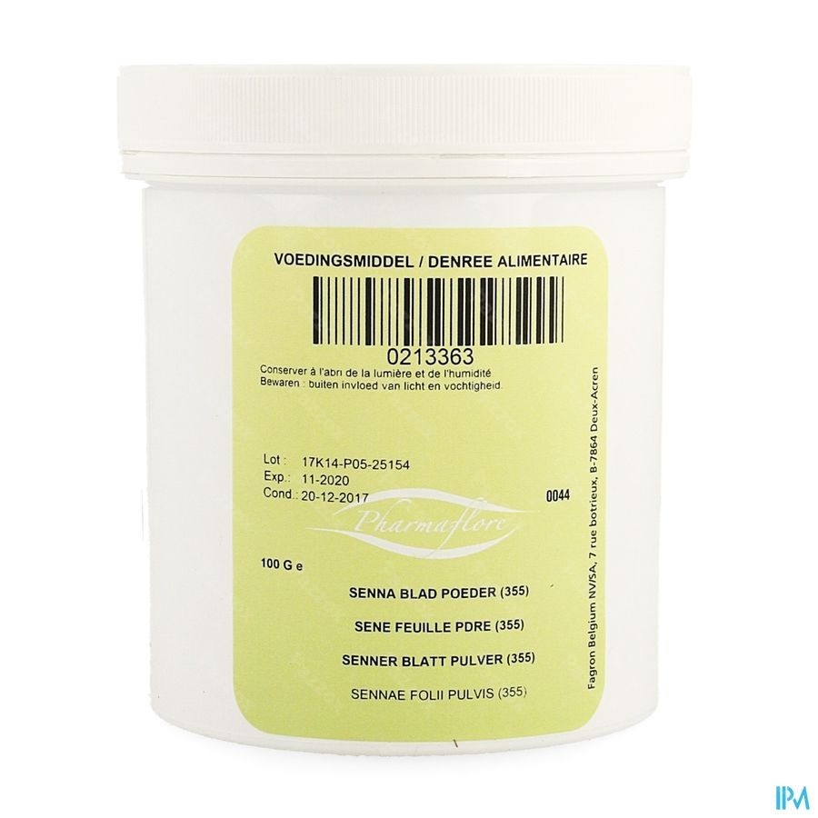 Sene Feuille Poudre 100g Fag