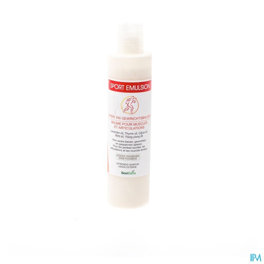 Soria Sport Emulsion Massage 200ml