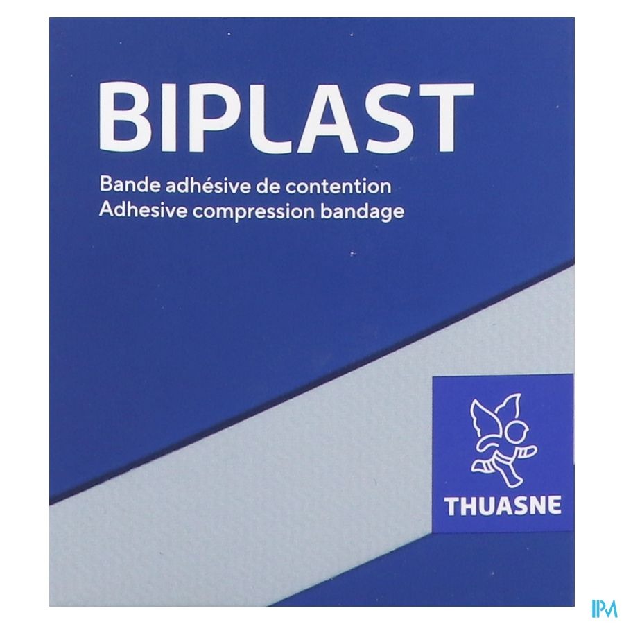 Biplast Bande Contention Adh Blanc 8cmx2,5m 1