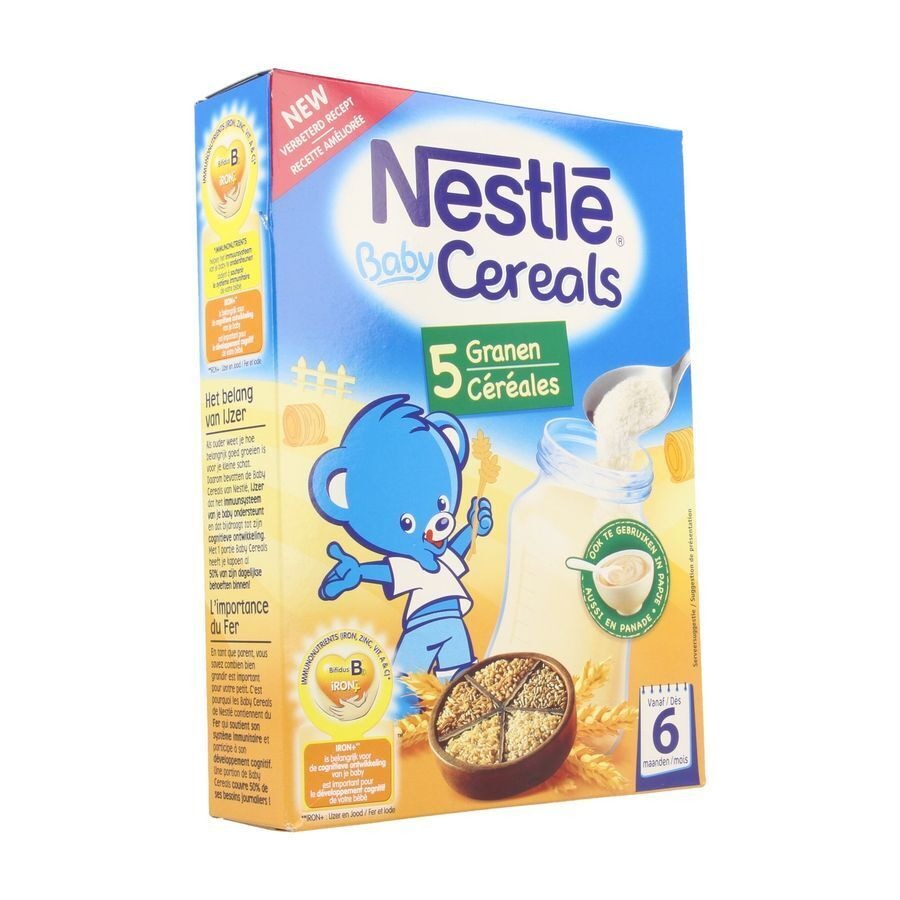 Nestle Baby Cereals 5 Cereales 250g