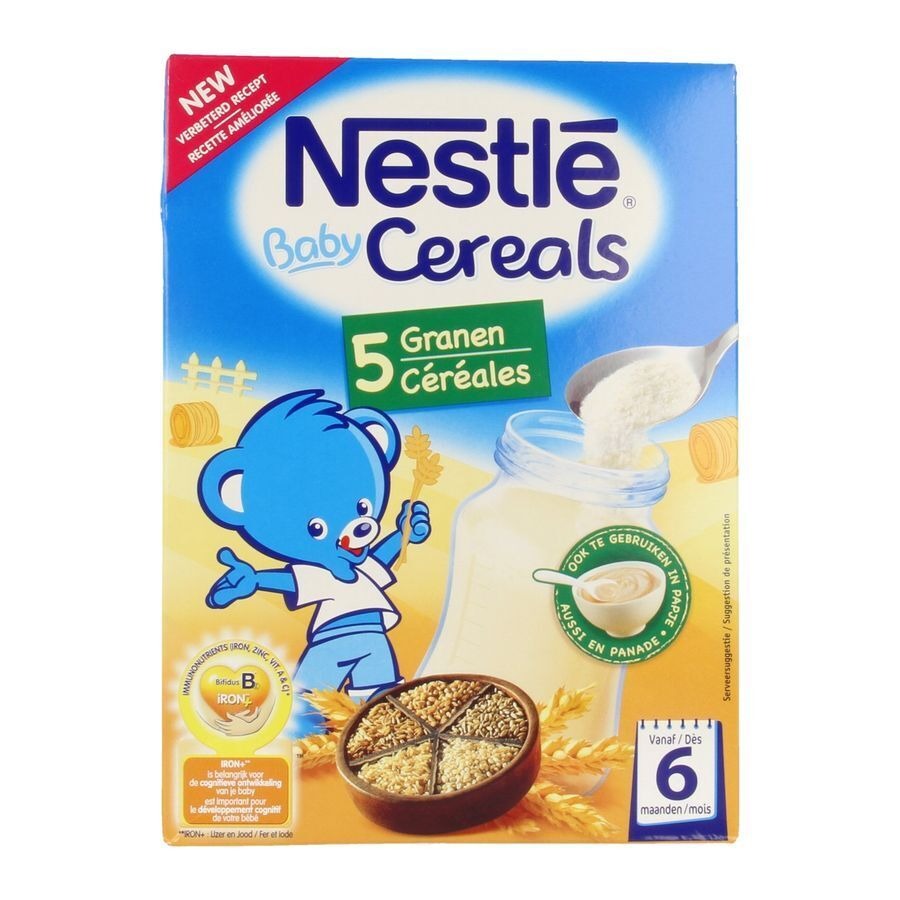 Nestle Baby Cereals 5 Cereales 250g