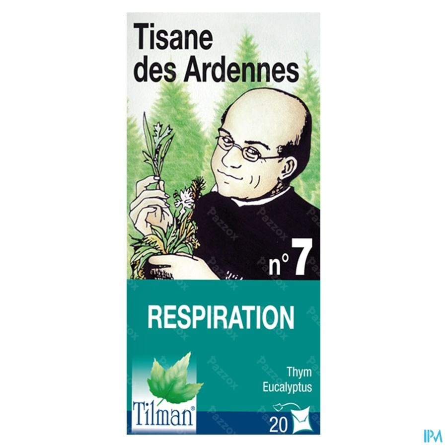 Tisane Arden. Nr. 7 Pectora 20 Filt