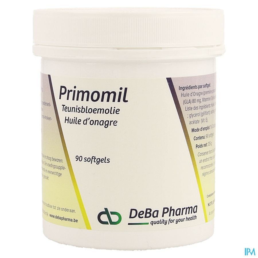 DeBa Pharma Primomil 1000mg 90 Gélules