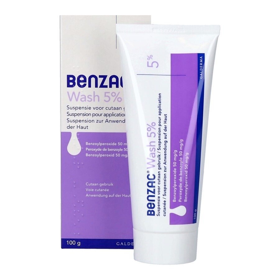 Benzac Wash 5% Peroxide de Benzoyle 100g