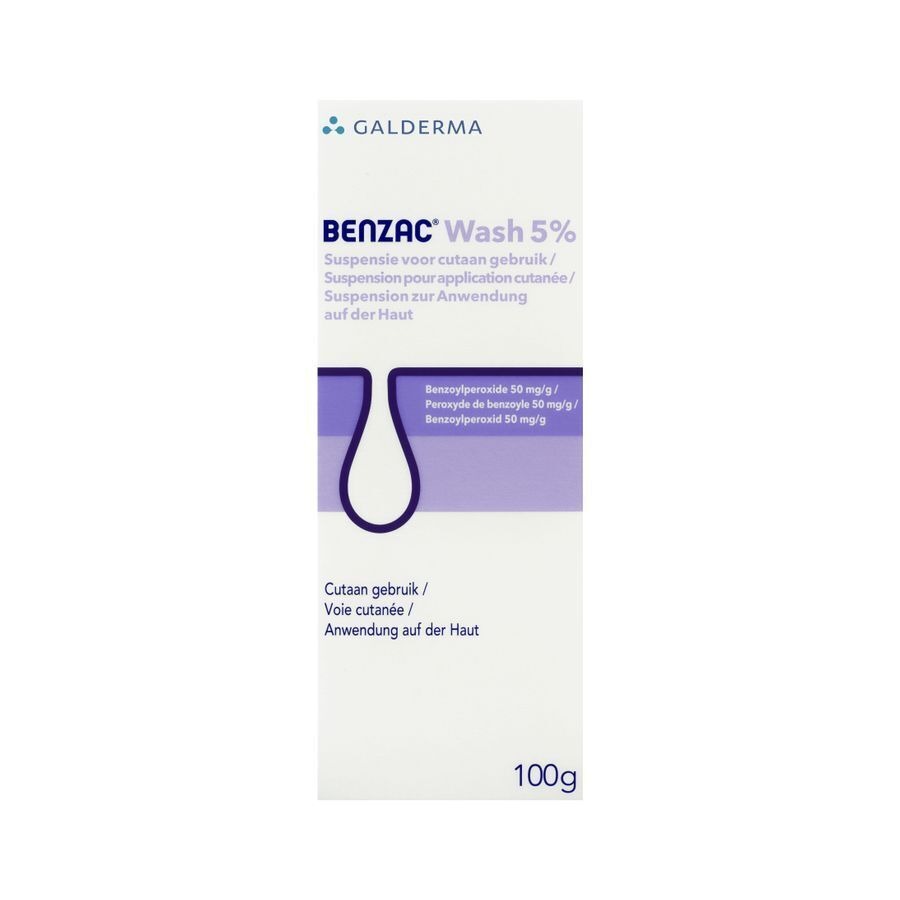 Benzac Wash 5% Peroxide de Benzoyle 100g