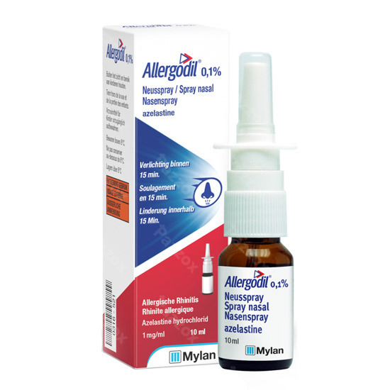 Allergodil Spray Nasal Fl 10ml