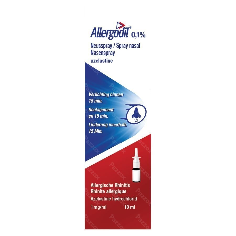 Allergodil Spray Nasal Fl 10ml