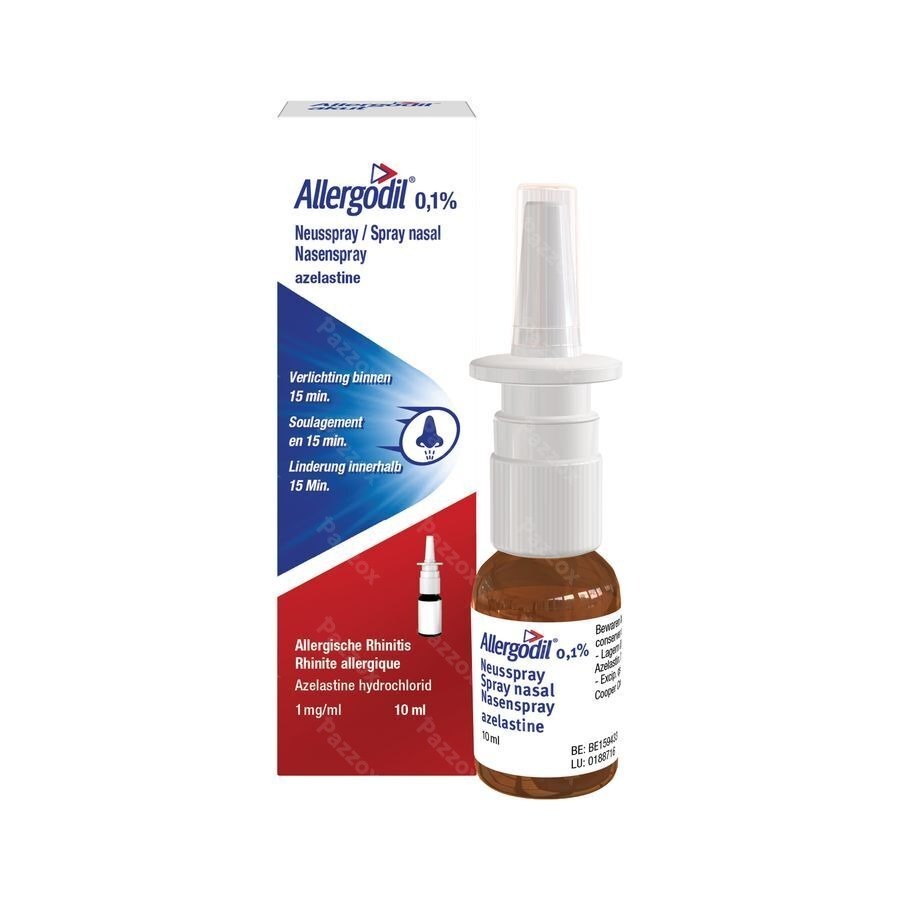 Allergodil Spray Nasal Fl 10ml