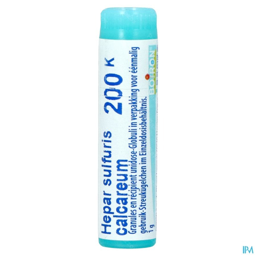 Boiron Hepar Sulfuris Calcareum 200K Globules