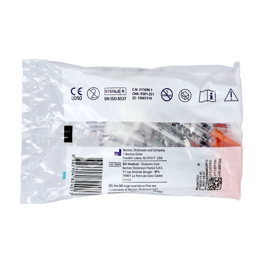 Microfine Ser. Ins. 0,5ml 29g 12,7mm 10 324824