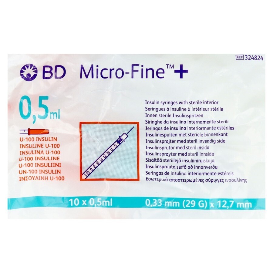 Microfine Ser. Ins. 0,5ml 29g 12,7mm 10 324824