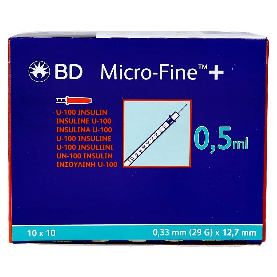 Microfine Ser.ins. 0,5ml 29g 12,7mm 100 324824