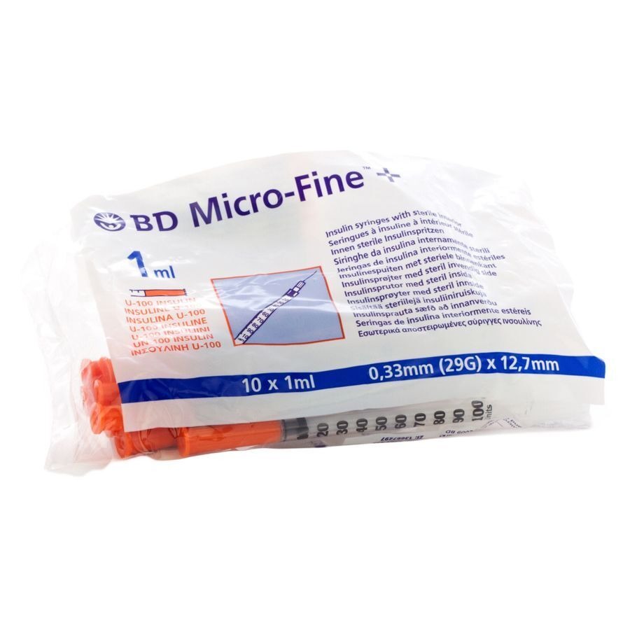 Microfine Ser.ins. 1ml 29g 12,7mm 10 324827