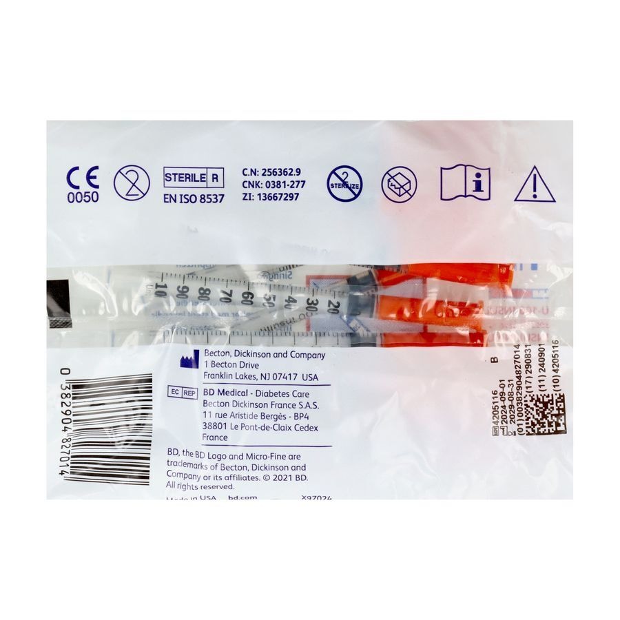 Microfine Ser.ins. 1ml 29g 12,7mm 10 324827