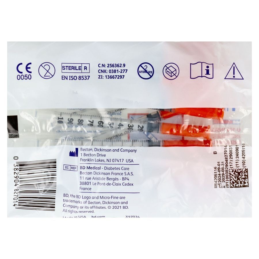 Microfine Ser.ins. 1ml 29g 12,7mm 10 324827