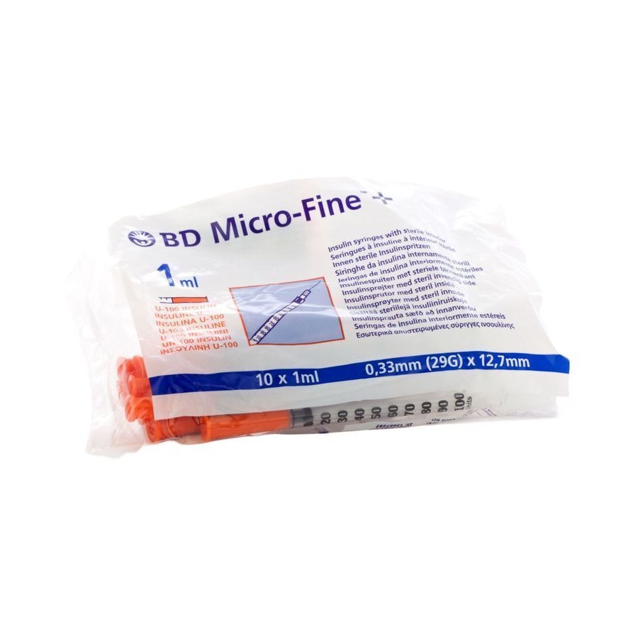 Microfine Ser.ins. 1ml 29g 12,7mm 10 324827