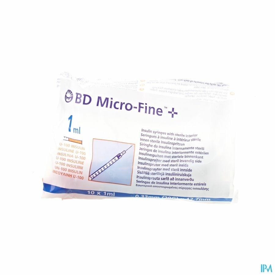 Bd Microfine+ Ser.ins. 1,0ml 29g 12,7mm 100 324827
