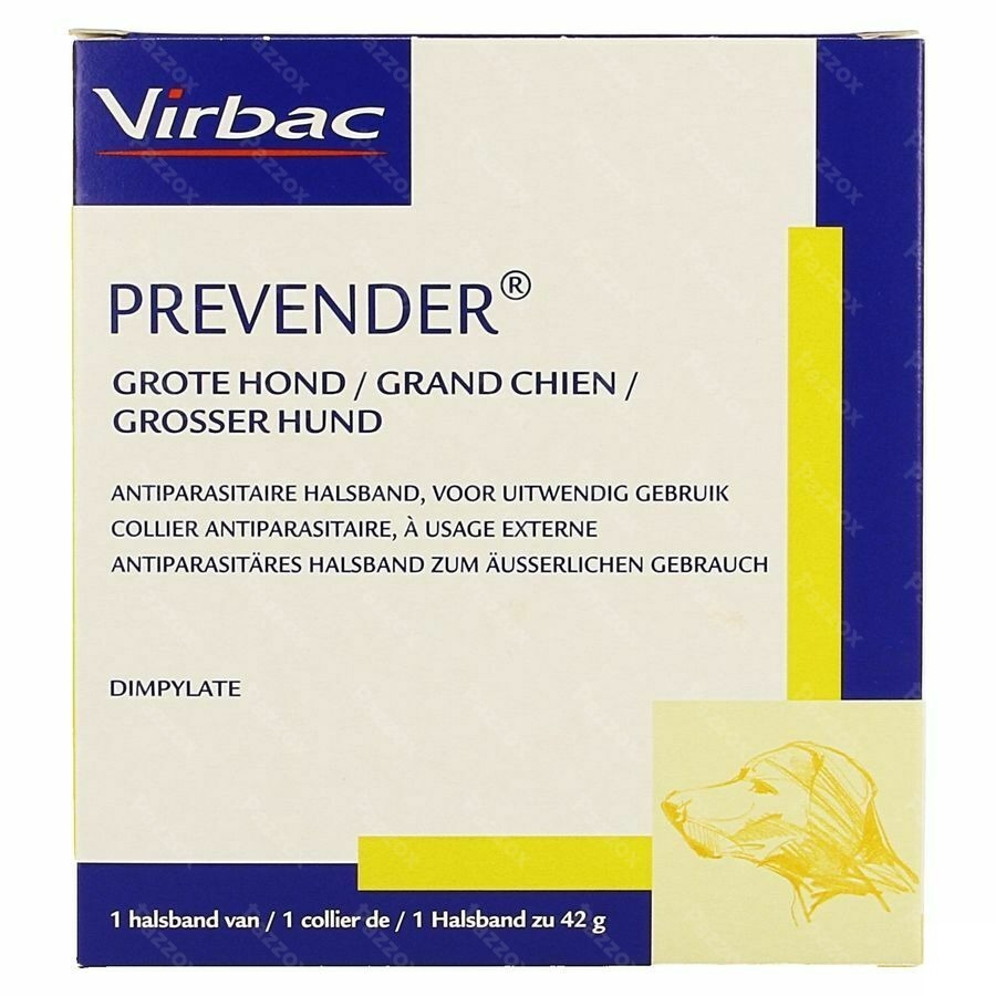 Prevender Collier Gr Chien 42g-70cm