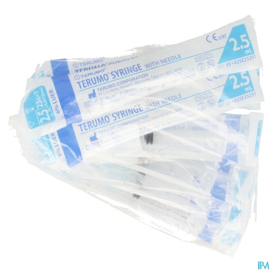 Seringue Aiguille 23g 1 1/2 2ml 100
