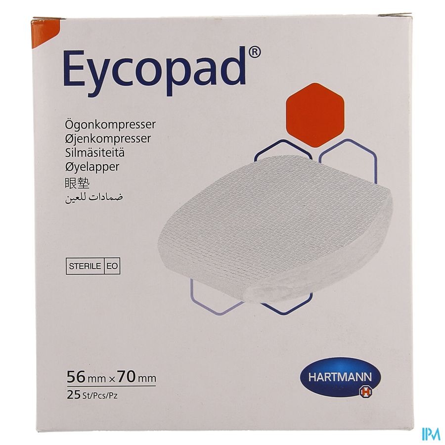 Eycopad 56x70mm St. 25 P/s