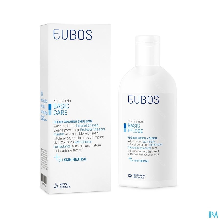 Eubos Savon Liquide Bleu N/parf 200ml