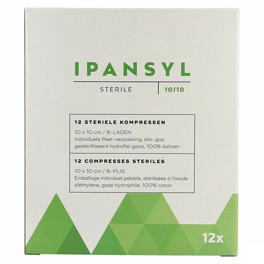 Ipansyl 5 Cp Ster 8pl 10,0x10,0cm 12