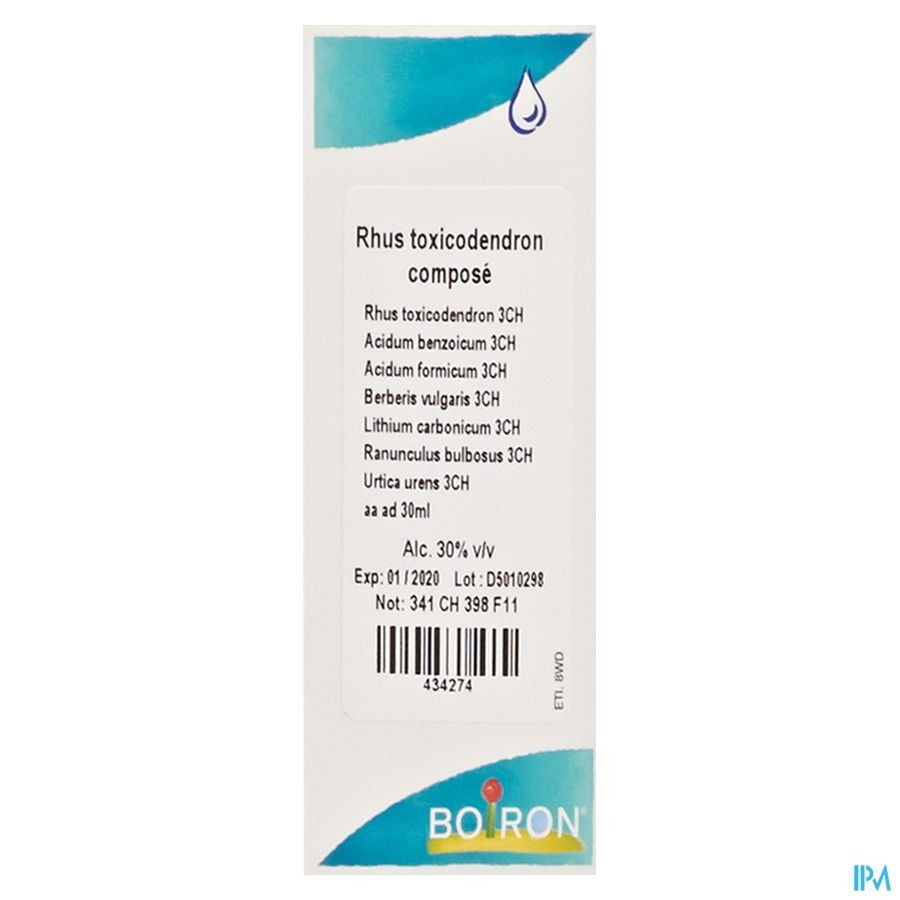Rhus Tox Complex Gutt 30ml Boiron