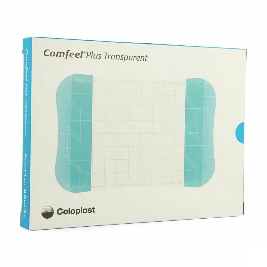Comfeel Plus Plaques Transp 9x14cm 10 33536
