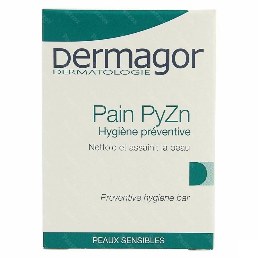 Dermagor Pain Zn Pyrithion 2% Sans Savon 80g