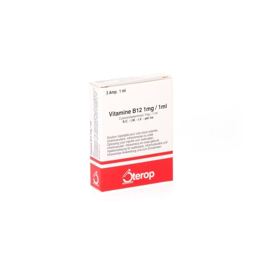 Vit B12 Sc/im/iv Amp 3 X 1mg/1ml