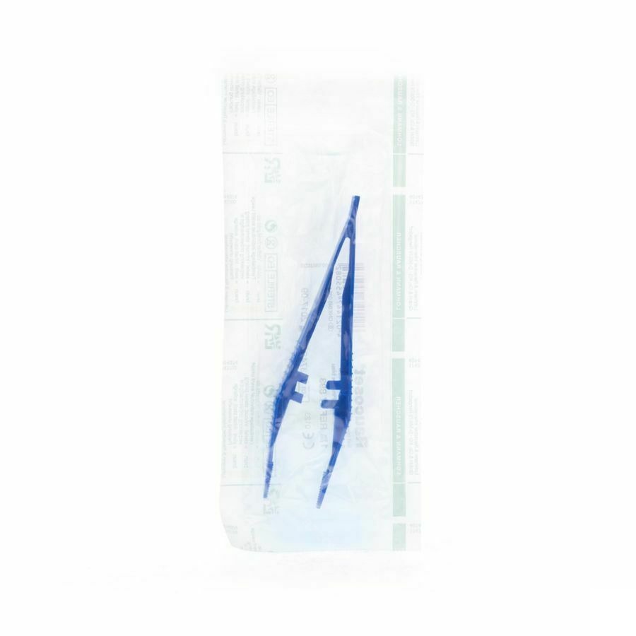 Raucoset Pince Anatomique Sterile Bleu 37893