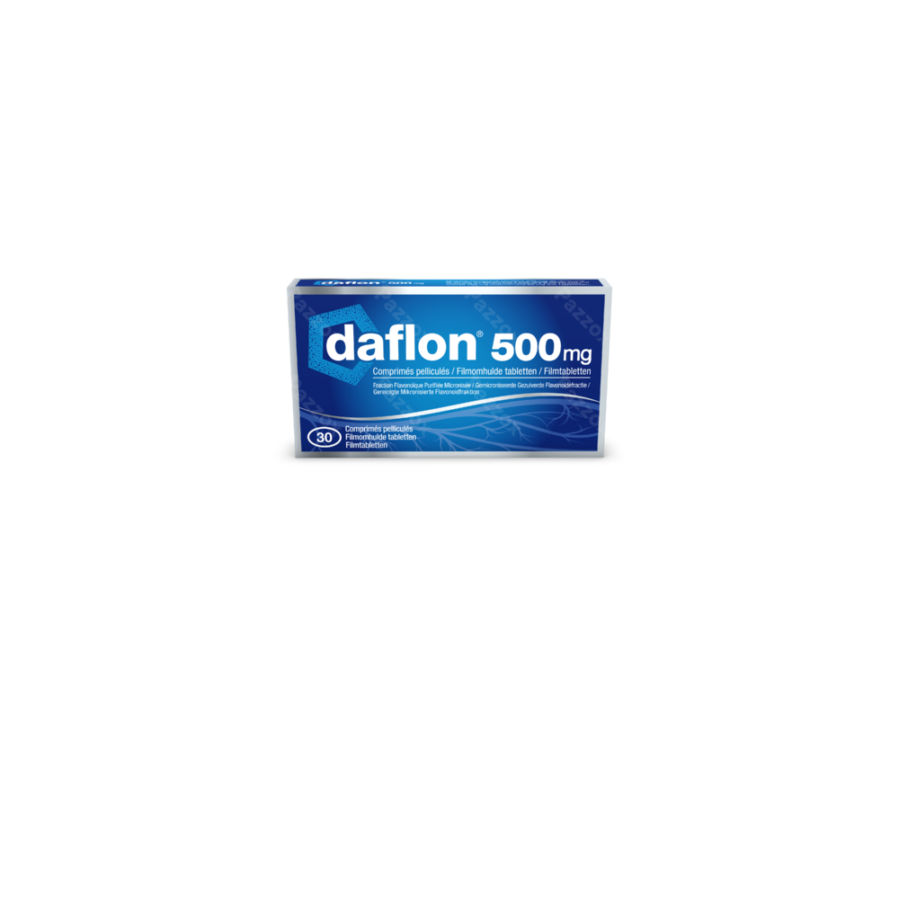 Daflon 500 mg 30 Comprimés - Pazzox, pharmacie en ligne
