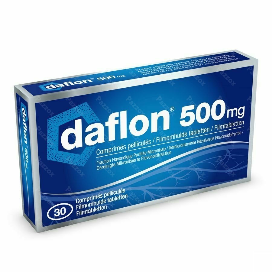 Daflon 500 mg 30 Comprimés