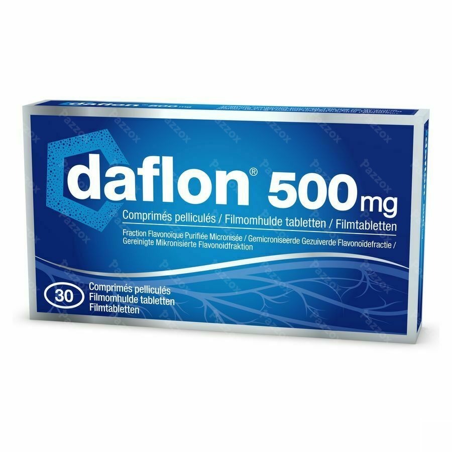 Daflon 500 mg 30 Comprimés