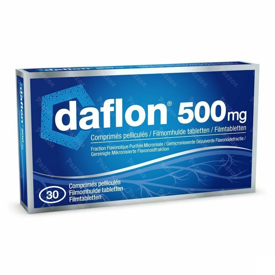 Daflon 500 mg 30 Comprimés