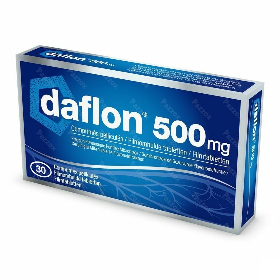 Daflon 500 mg 30 Comprimés