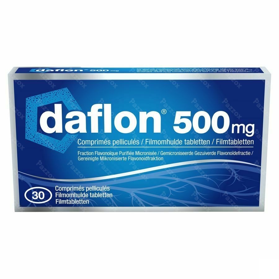 Daflon 500 mg 30 Comprimés