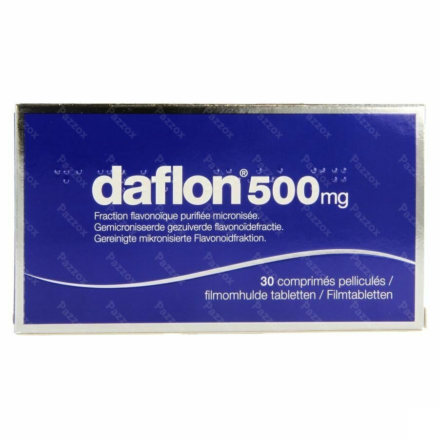 Daflon 500 mg 30 Comprimés