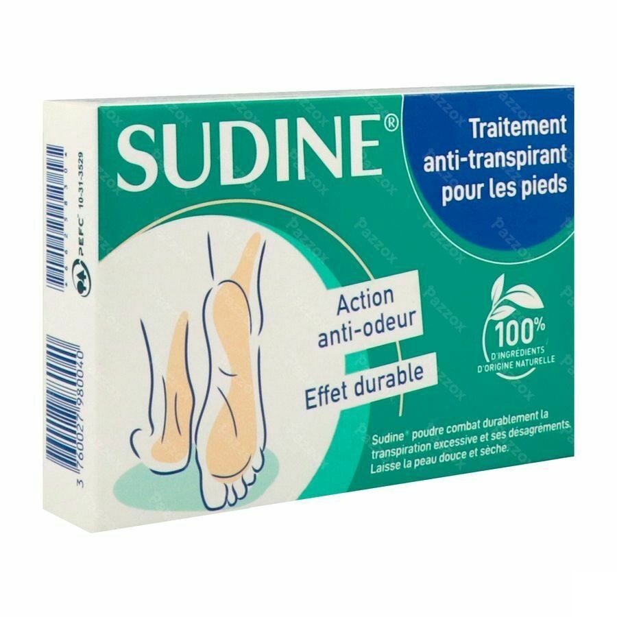 Sorifa Sudine Transpiration Pieds Pdr Sach 6