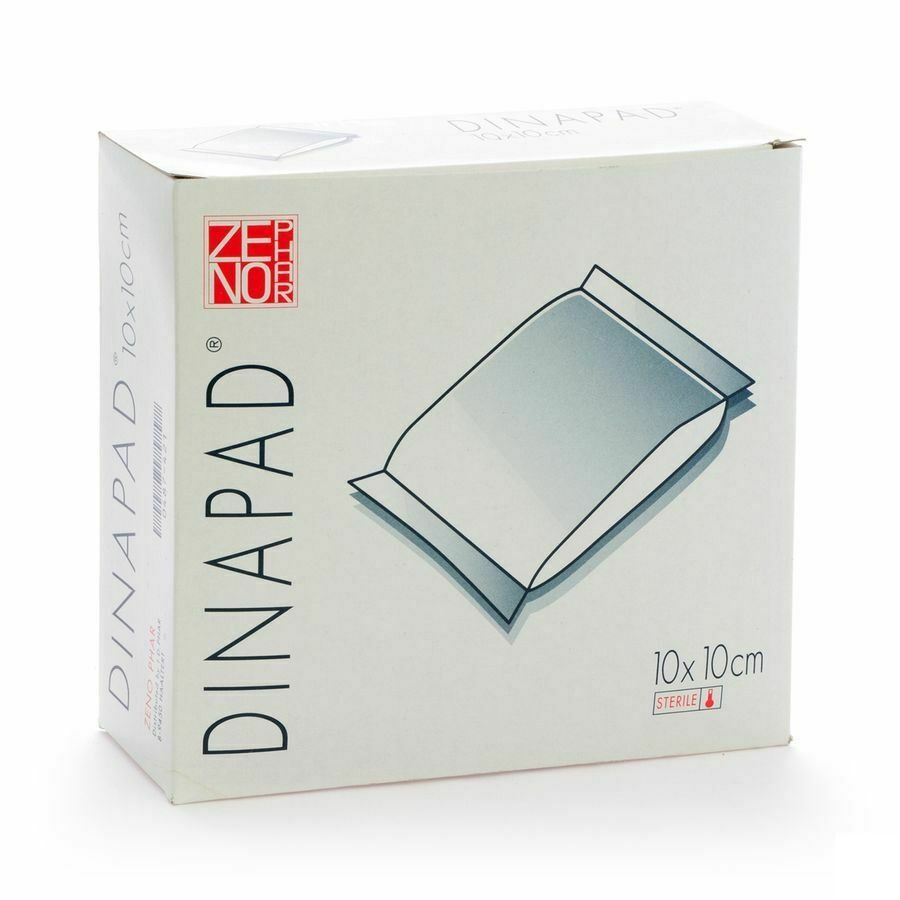 Dinapad 10x10cm 10 Compresse Sterile N/adh