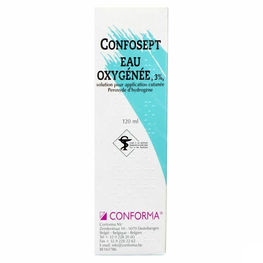 Confosept Eau Oxygenee 1 X 120ml