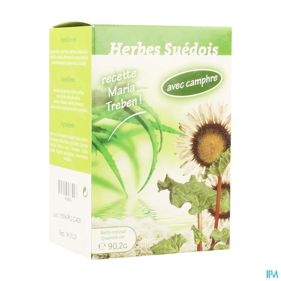 Herbes Suedois + Camphre 90,2g Fag