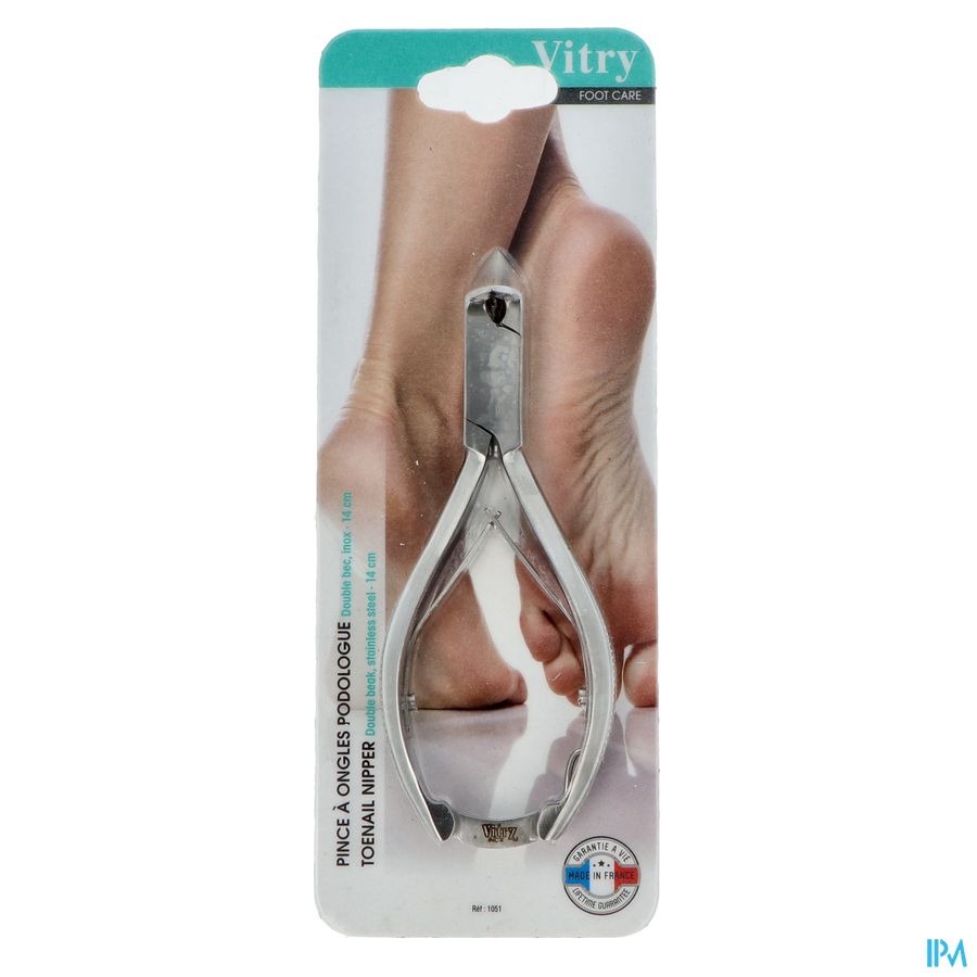 Pince Double Bec 14cm Inox