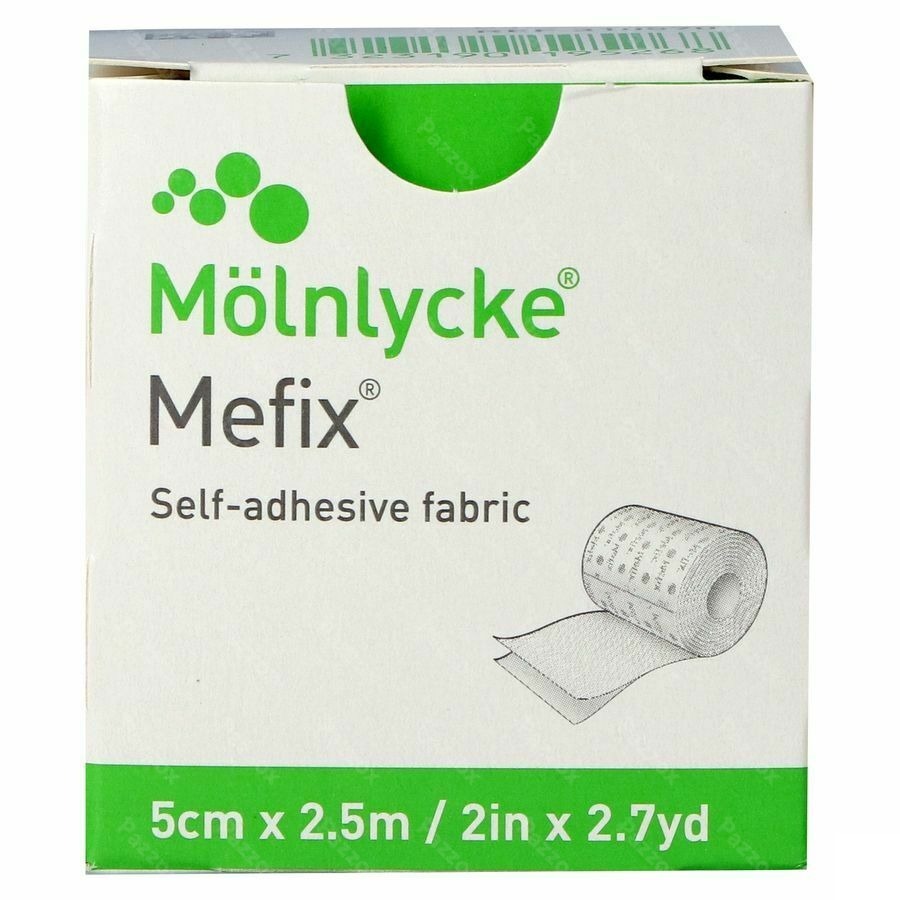 Mefix Fixation Adhesive 5,0cmx 2,5m 1 310570