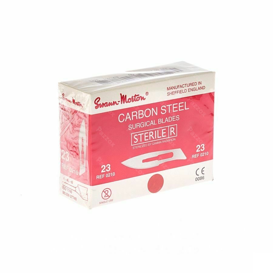 Wolf Bistouri S.m N23 Lame Ster 100