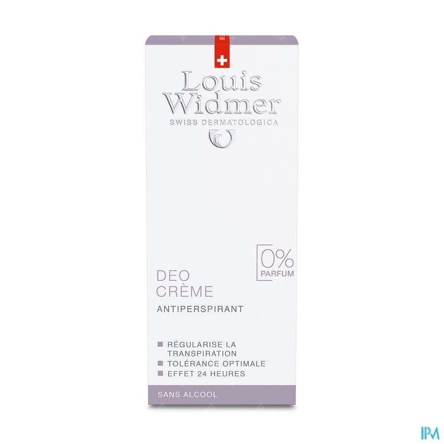 Louis Widmer Deo Creme Sans parfum 40ml