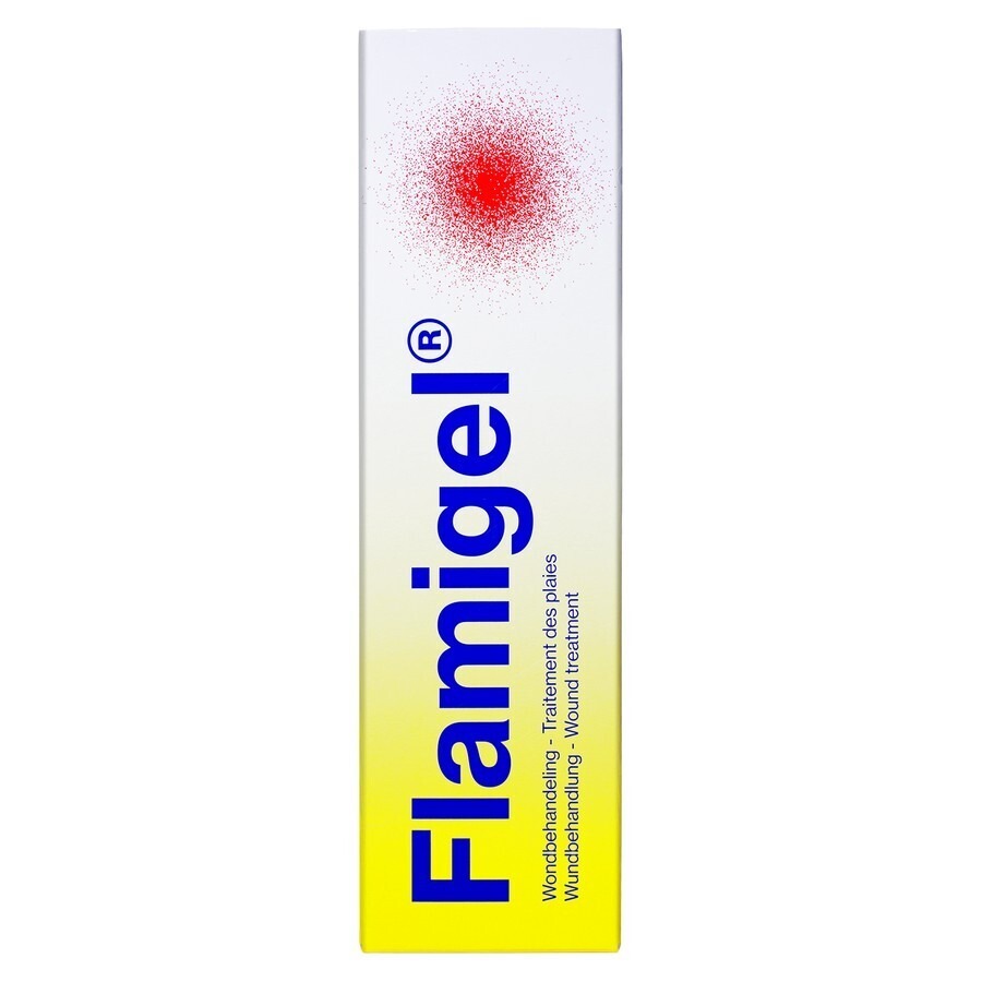 Flamigel Traitement des Plaies pour Peau Endommagée et Petites Plaies 100g