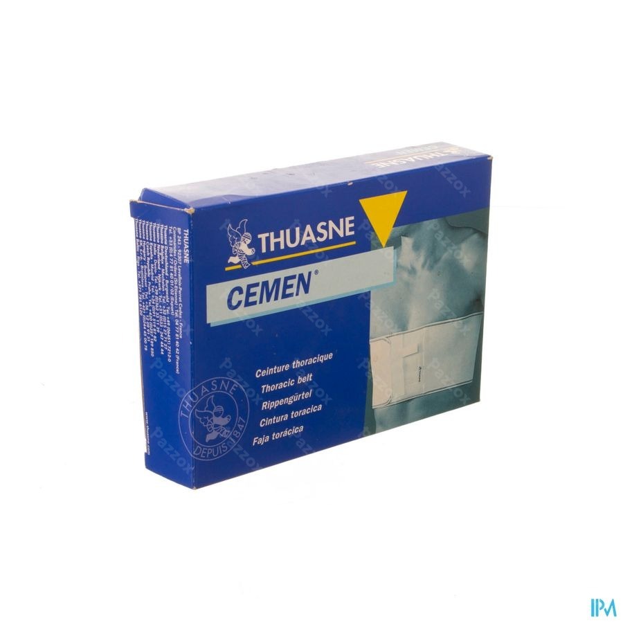 Cemen Ceinture Thoracique Femme Blanc T1