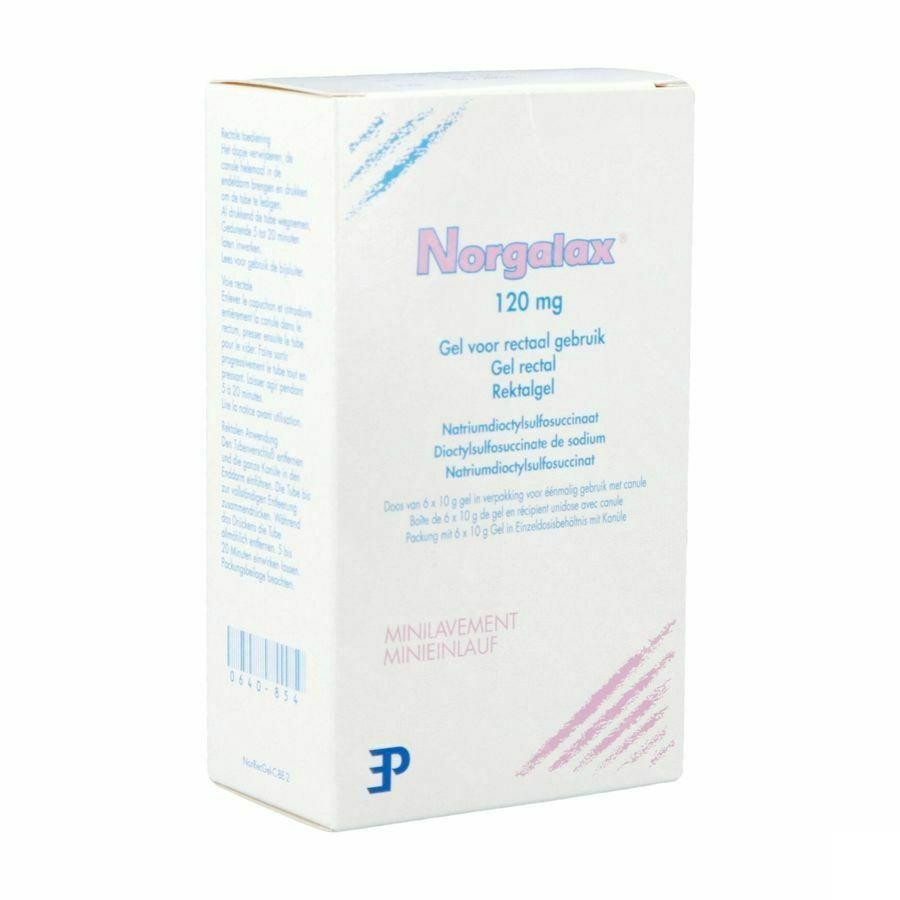 Norgalax Boite/doos 6 X 10 Gr