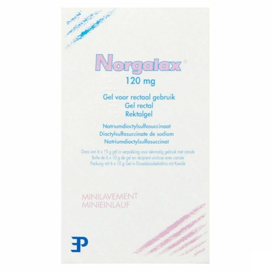 Norgalax Boite/doos 6 X 10 Gr
